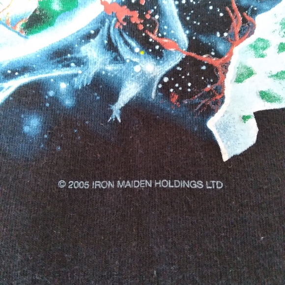 Iron Maiden 2005 Eddie Rips Up North America Tour Shirt *Never Worn/Washed* - Picture 3 of 6